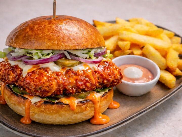 Buffalo Chicken Burger